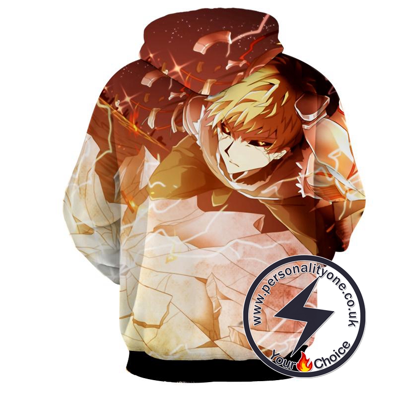 One Punch Man - Genos 3D - Hoodies